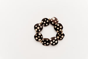 The Mable Bracelet in Polka Dot